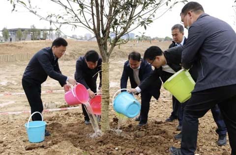 為建設(shè)新閩侯再添新綠 