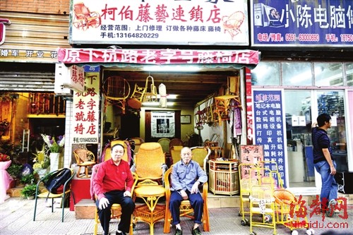 上下杭老街區(qū)舊城改造　藤藝?yán)系臧徇w后再度開張