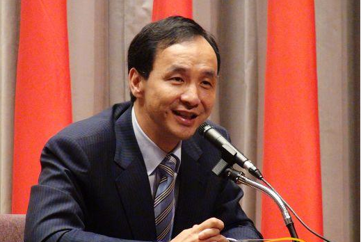 朱立倫宣布參選黨主席　2016年不參選領導人(圖)