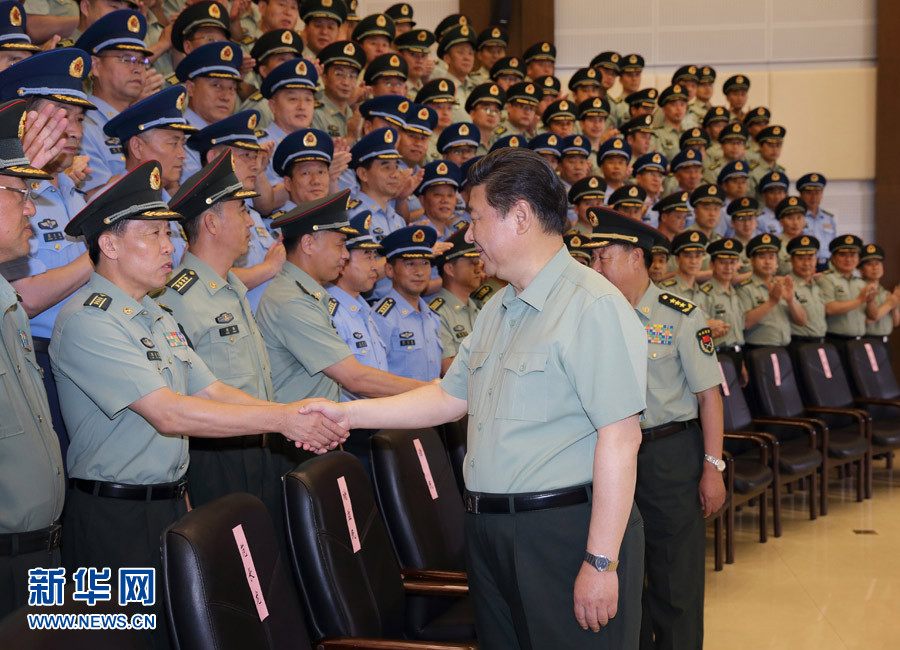 習(xí)近平八一建軍節(jié)前夕視察第16集團(tuán)軍