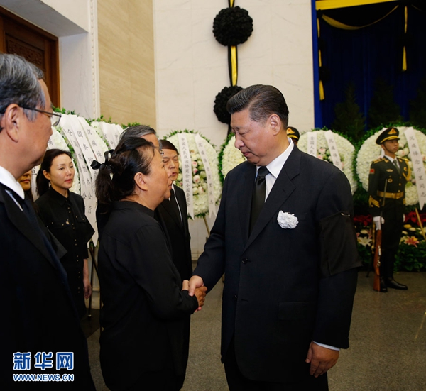 萬里同志遺體在京火化　習(xí)近平等到八寶山革命公墓送別