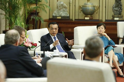 全球企業(yè)巨頭致信李克強(qiáng)：中國增長了,，我們都會(huì)跟著增長