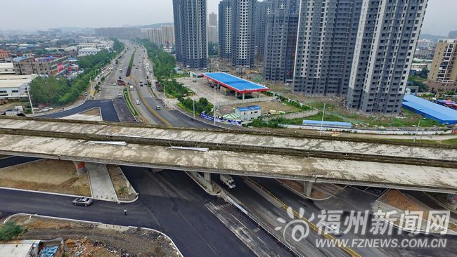 福峽路交叉口路段國慶前通車 往南站少走近5公里