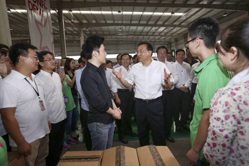 李克強(qiáng)鼓勵(lì)跨境電子商務(wù)：要在質(zhì)疑聲中成長