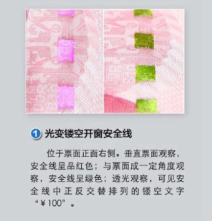 新版百元人民幣今起發(fā)行 七招教你快速辨別真?zhèn)? width=