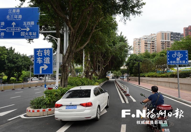 33個(gè)城區(qū)緩堵路口改造及保障人非工程基本完工