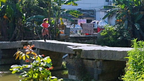 沿著古驛道,，來(lái)閩侯荊溪邂逅一座橫跨桐江兩岸的宋代古橋