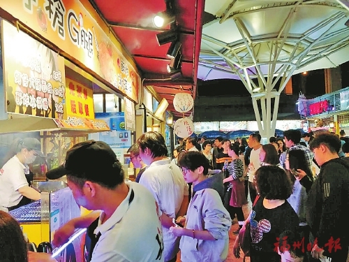 臺(tái)北士林夜市“空降”閩侯喜街