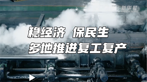 唱響中國經(jīng)濟(jì)光明論丨穩(wěn)經(jīng)濟(jì) 保民生 多地推進(jìn)復(fù)工復(fù)