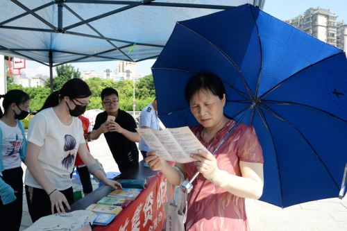識風險,！閩侯開展防范非法集資宣傳活動