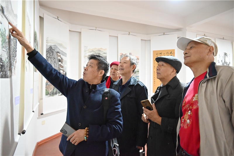 迎新春!福州閩侯榕西美術(shù)館書畫作品展開展 迎新春,!福州閩侯榕西美術(shù)館書畫作品展開展