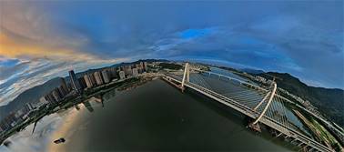 閩侯二橋建得如何了？飛上天看看,！震撼,！