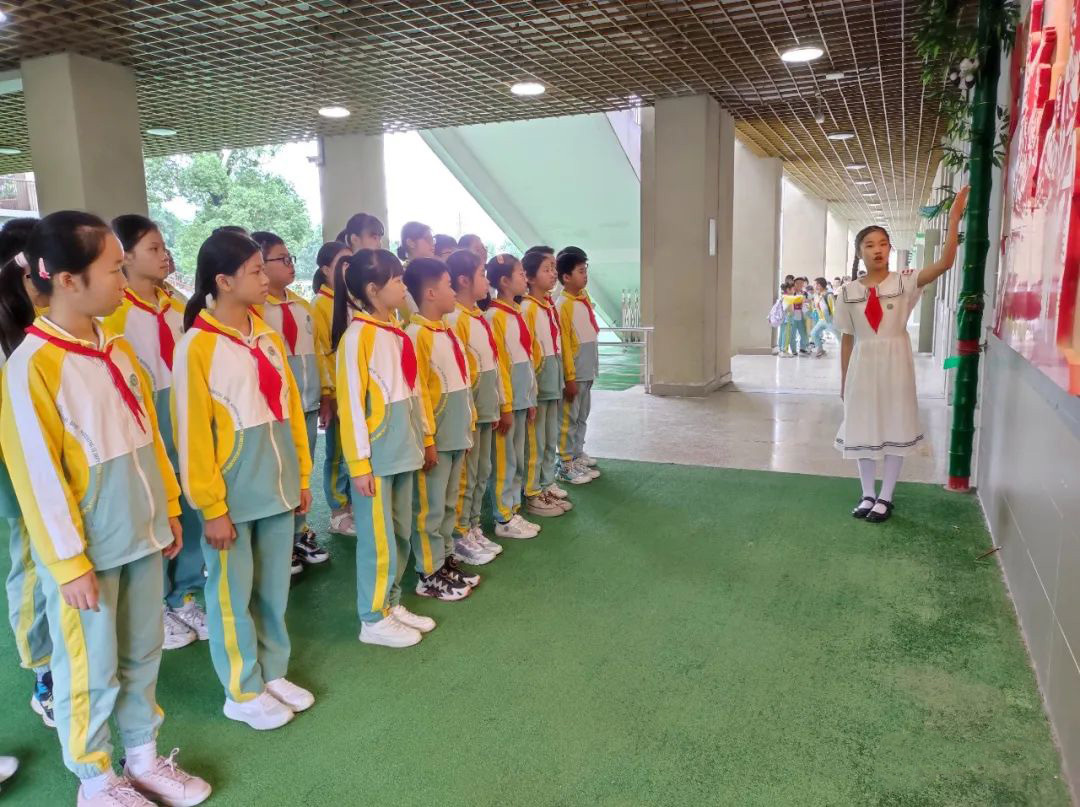 閩侯龍山會議紀念館有了“小小講解員” 閩侯龍山會議紀念館有了“小小講解員”