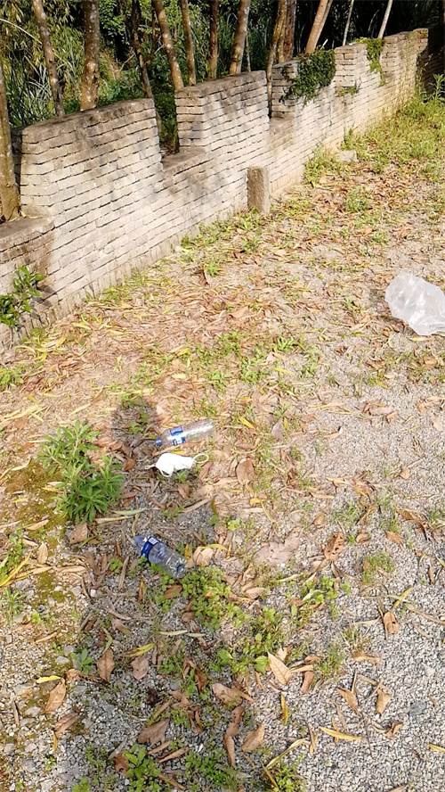 文明旅游丨亂扔垃圾,？不文明,！