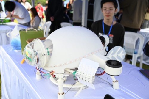 首屆大賽,！大學生設計的海洋裝備“太帥啦”