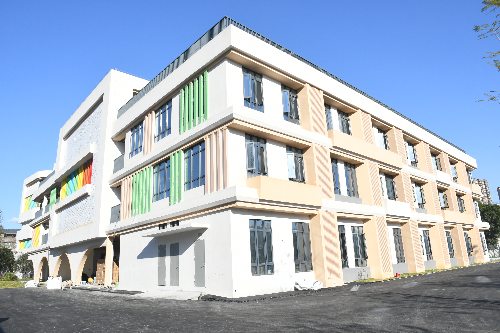 幼兒園區(qū)域施工完成,，有望明年3月投用！