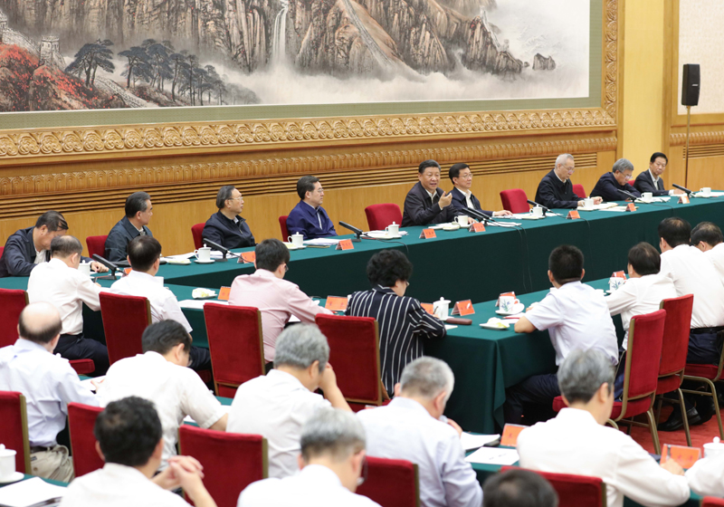 　　8月27日,，中共中央總書記、國家主席,、中央軍委主席習(xí)近平在北京人民大會堂出席推進“一帶一路”建設(shè)工作5周年座談會并發(fā)表重要講話,。新華社記者 黃敬文 攝